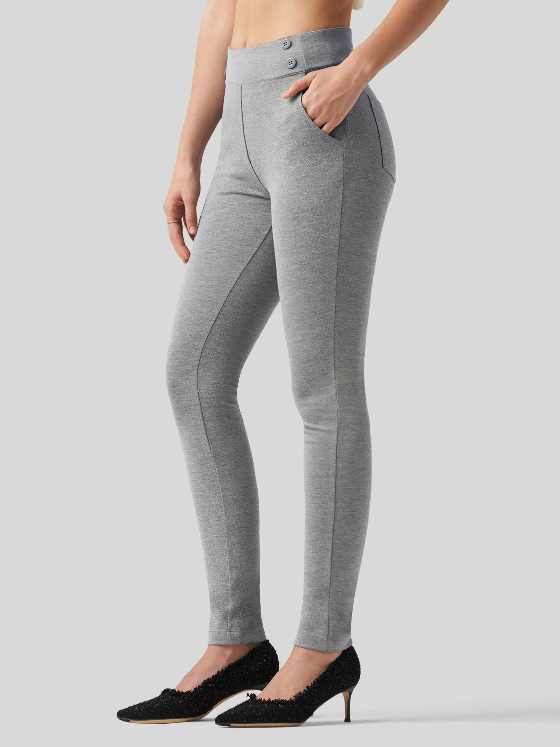 Women's Skinny Work Slacks 28 Inch