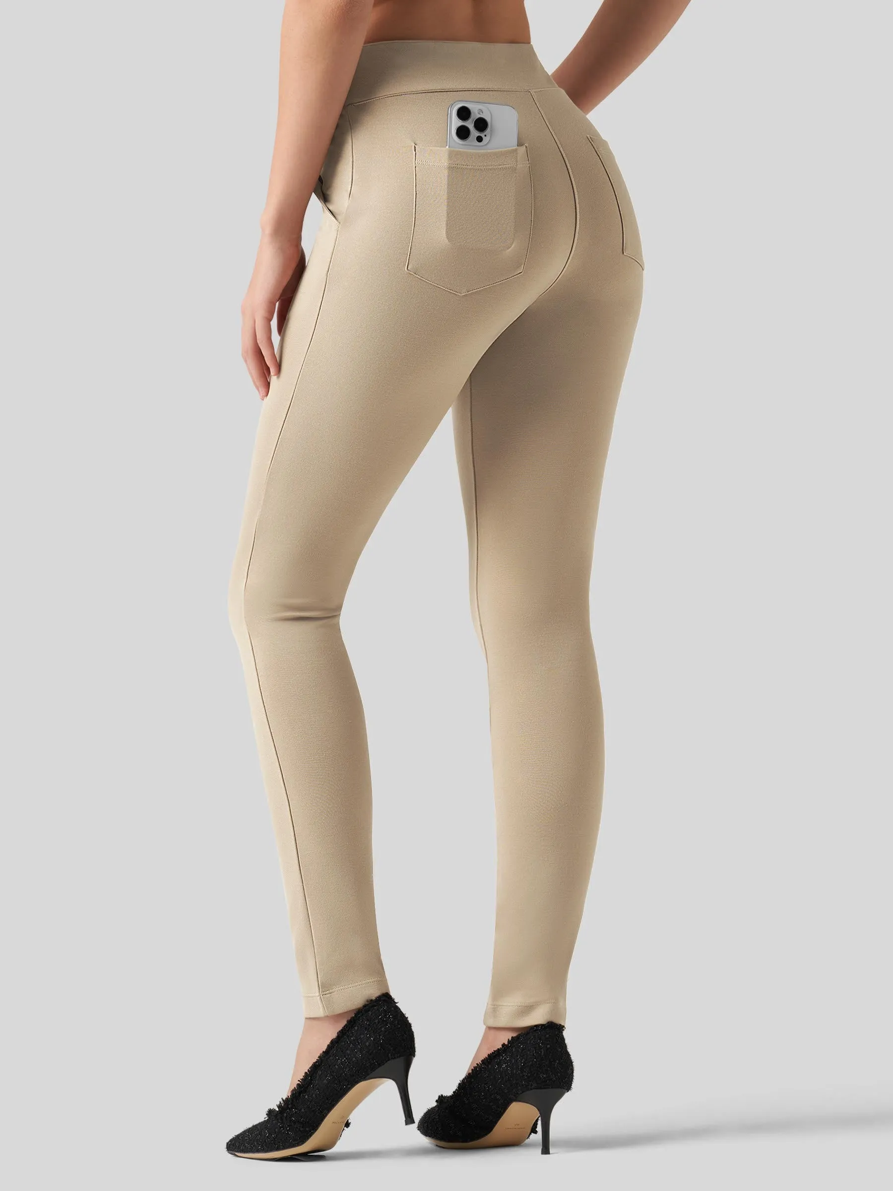 Women's Skinny Work Slacks 28 Inch